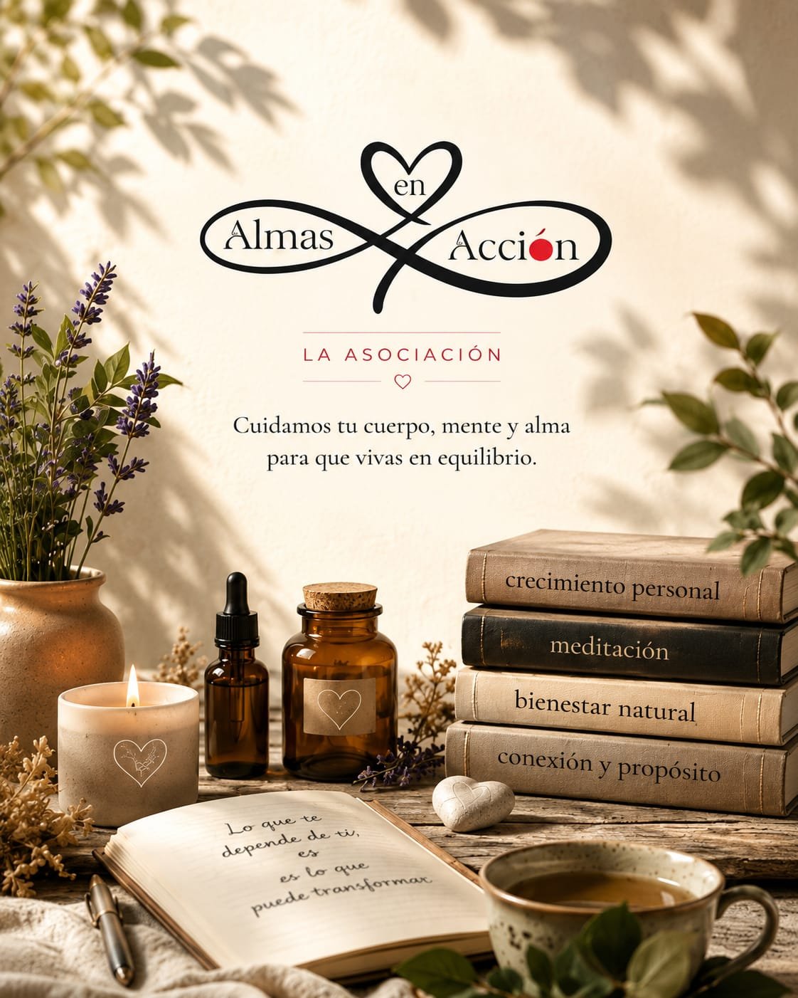 Almas en Acción — cosmética natural, libros y bienestar